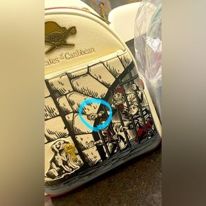 Loungefly pirates of Caribbean Disney